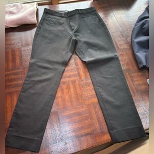 Banana Republic Sloan Curvy Fit Black Dress Pants size 8